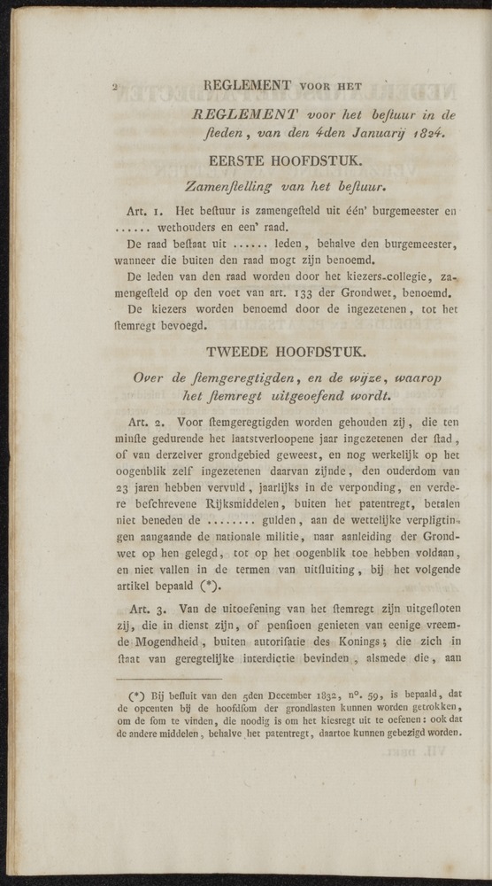 Nederlandsche pandecten, of Verzameling van wetten in het Koningrijk der Nederlanden / door W.Y. van Hamelsveld - 