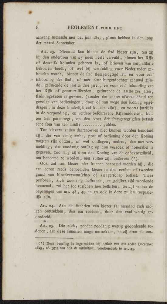 Nederlandsche pandecten, of Verzameling van wetten in het Koningrijk der Nederlanden / door W.Y. van Hamelsveld - 