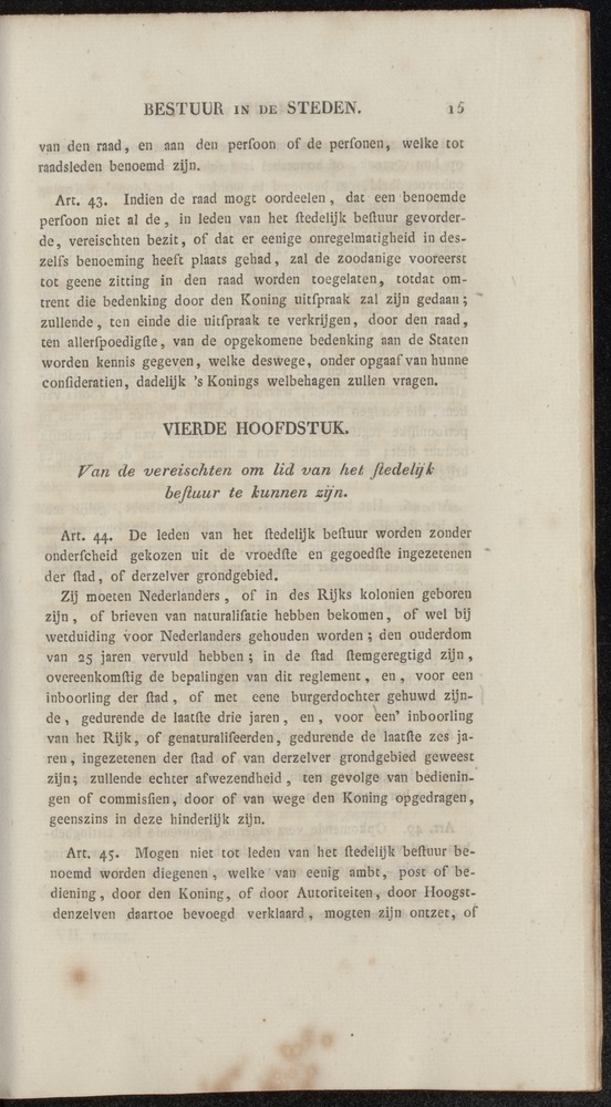Nederlandsche pandecten, of Verzameling van wetten in het Koningrijk der Nederlanden / door W.Y. van Hamelsveld - 
