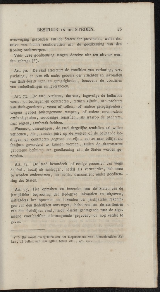 Nederlandsche pandecten, of Verzameling van wetten in het Koningrijk der Nederlanden / door W.Y. van Hamelsveld - 