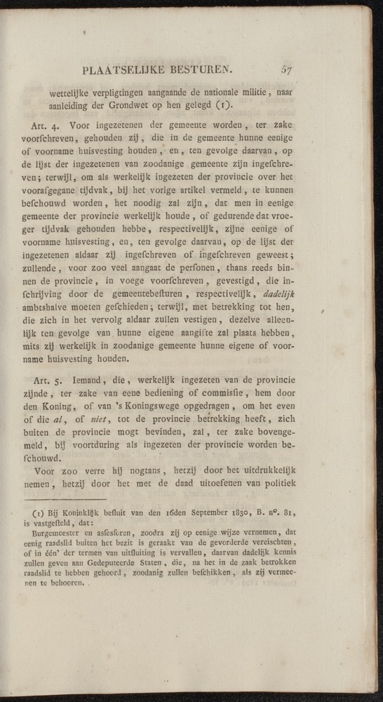 Nederlandsche pandecten, of Verzameling van wetten in het Koningrijk der Nederlanden / door W.Y. van Hamelsveld - 