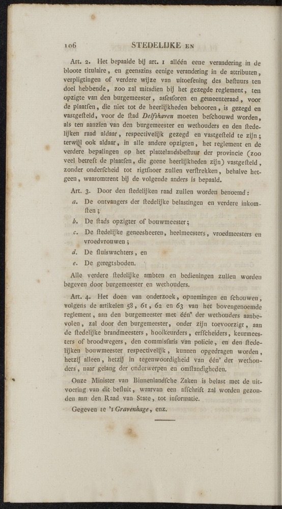 Nederlandsche pandecten, of Verzameling van wetten in het Koningrijk der Nederlanden / door W.Y. van Hamelsveld - 