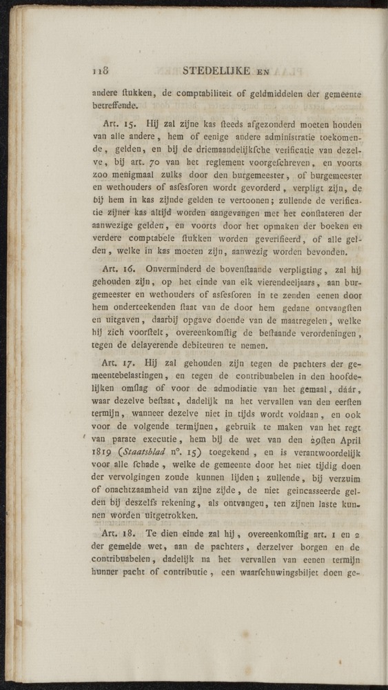 Nederlandsche pandecten, of Verzameling van wetten in het Koningrijk der Nederlanden / door W.Y. van Hamelsveld - 