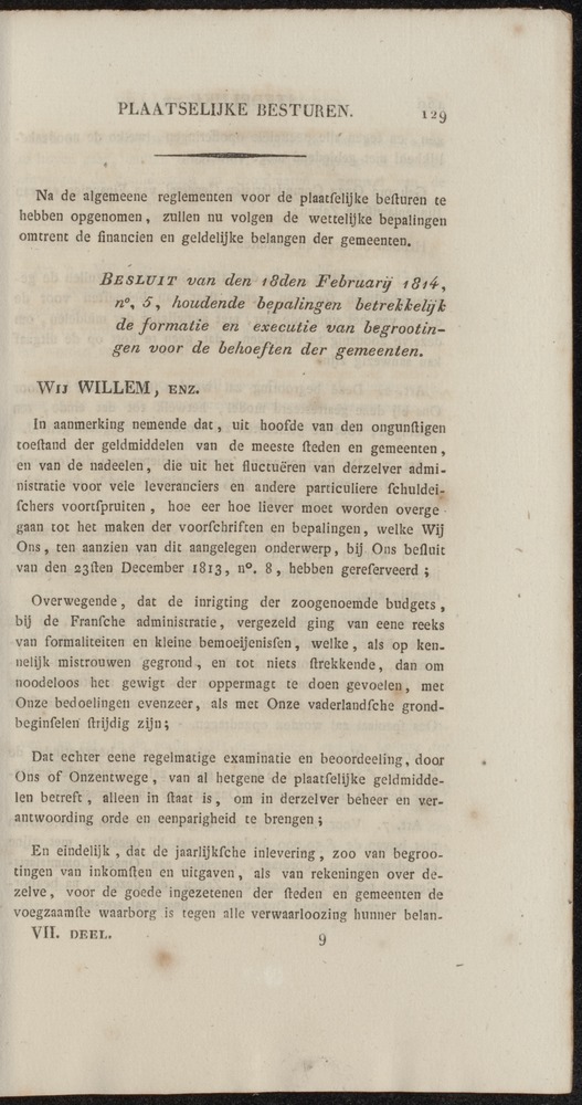 Nederlandsche pandecten, of Verzameling van wetten in het Koningrijk der Nederlanden / door W.Y. van Hamelsveld - 