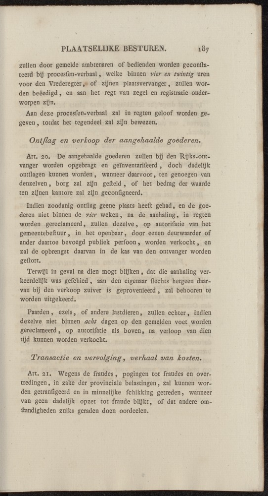 Nederlandsche pandecten, of Verzameling van wetten in het Koningrijk der Nederlanden / door W.Y. van Hamelsveld - 