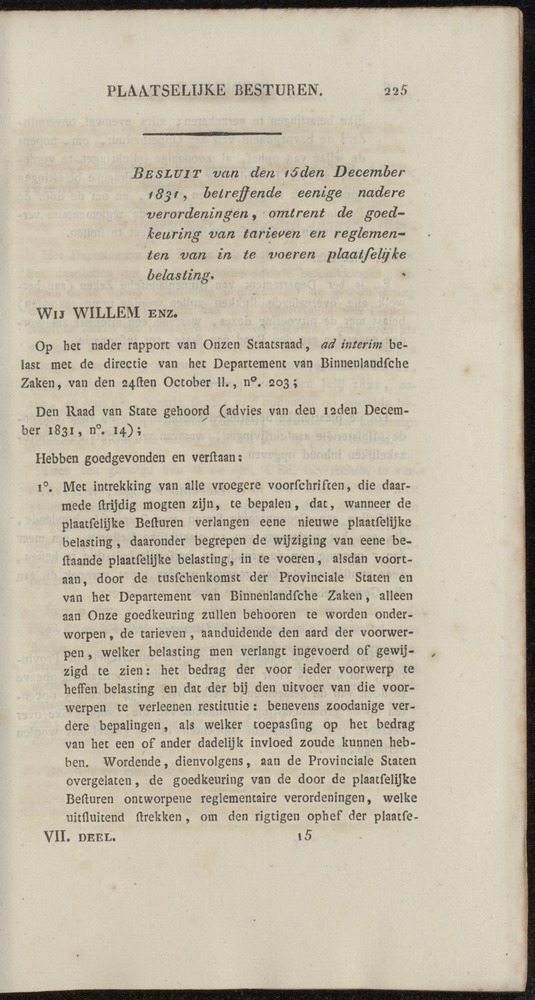 Nederlandsche pandecten, of Verzameling van wetten in het Koningrijk der Nederlanden / door W.Y. van Hamelsveld - 