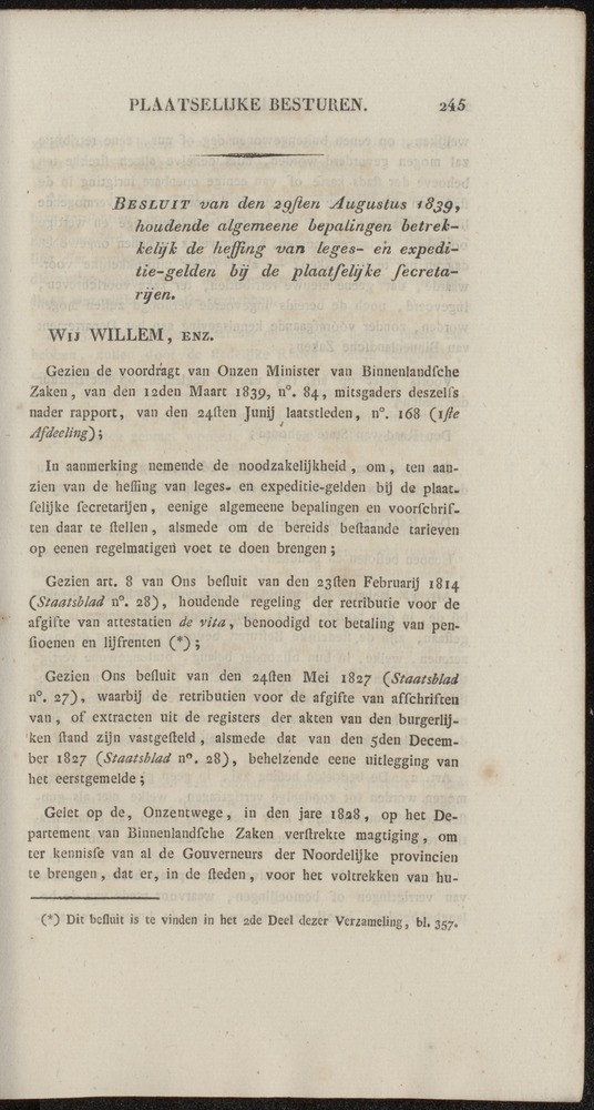 Nederlandsche pandecten, of Verzameling van wetten in het Koningrijk der Nederlanden / door W.Y. van Hamelsveld - 