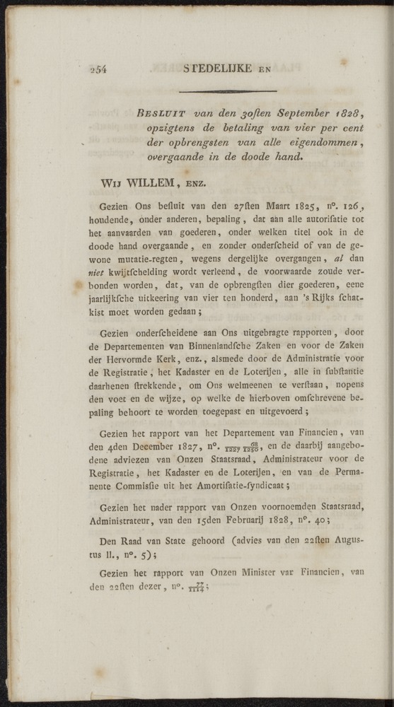 Nederlandsche pandecten, of Verzameling van wetten in het Koningrijk der Nederlanden / door W.Y. van Hamelsveld - 