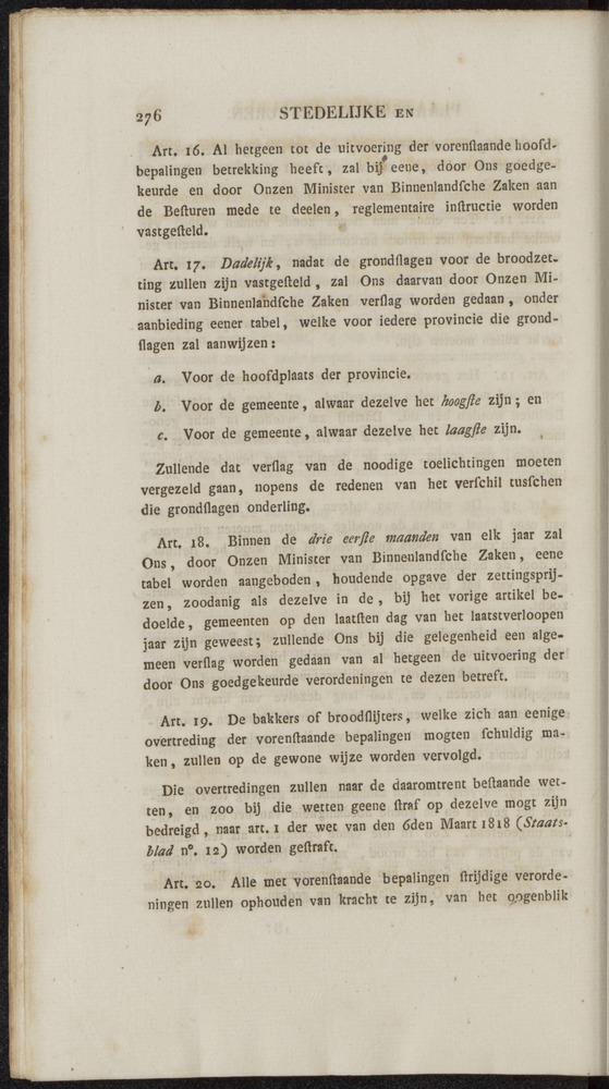 Nederlandsche pandecten, of Verzameling van wetten in het Koningrijk der Nederlanden / door W.Y. van Hamelsveld - 