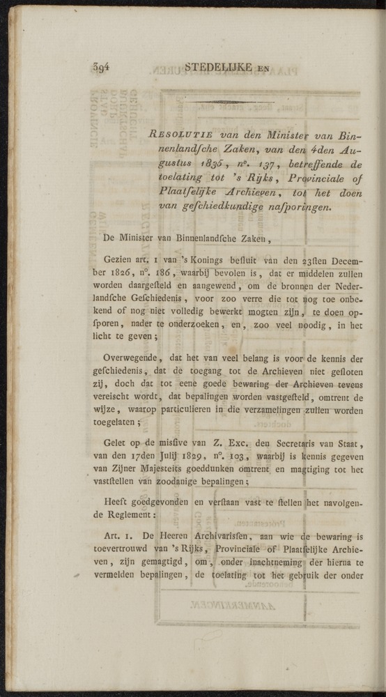 Nederlandsche pandecten, of Verzameling van wetten in het Koningrijk der Nederlanden / door W.Y. van Hamelsveld - 