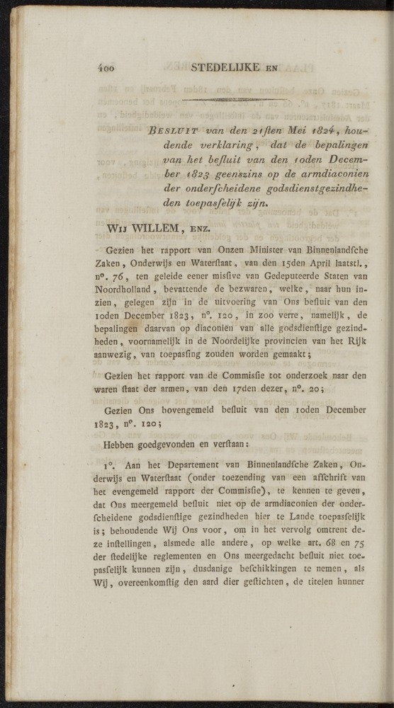 Nederlandsche pandecten, of Verzameling van wetten in het Koningrijk der Nederlanden / door W.Y. van Hamelsveld - 