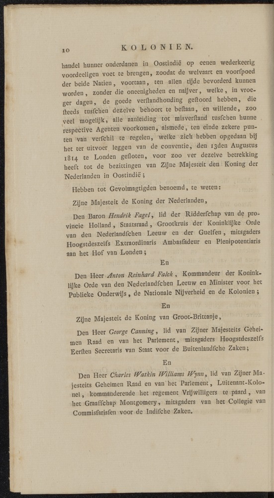 Nederlandsche pandecten, of Verzameling van wetten in het Koningrijk der Nederlanden / door W.Y. van Hamelsveld - 