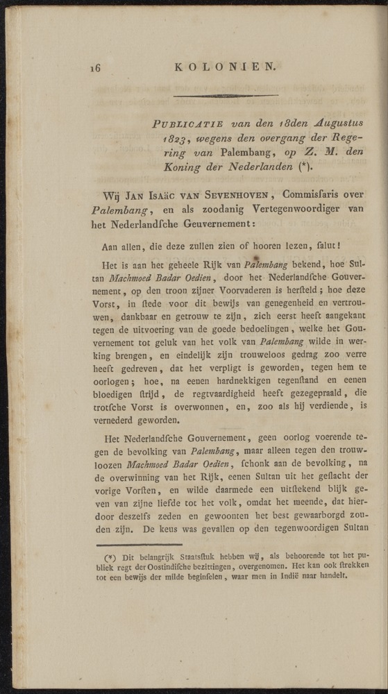 Nederlandsche pandecten, of Verzameling van wetten in het Koningrijk der Nederlanden / door W.Y. van Hamelsveld - 