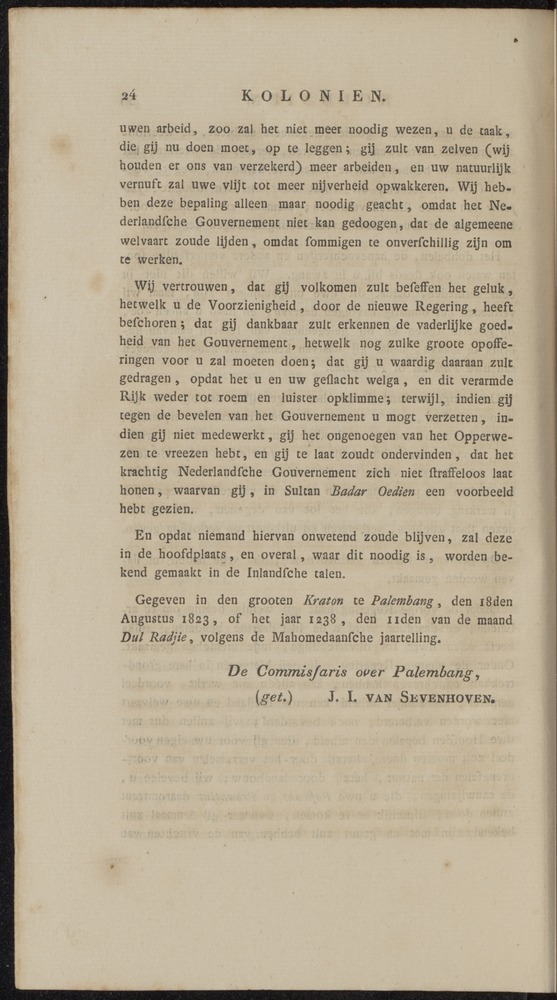 Nederlandsche pandecten, of Verzameling van wetten in het Koningrijk der Nederlanden / door W.Y. van Hamelsveld - 