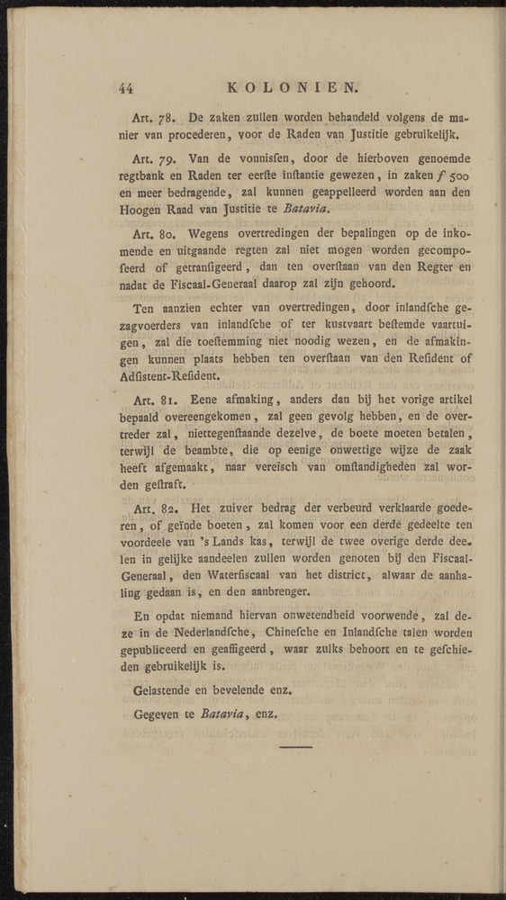 Nederlandsche pandecten, of Verzameling van wetten in het Koningrijk der Nederlanden / door W.Y. van Hamelsveld - 
