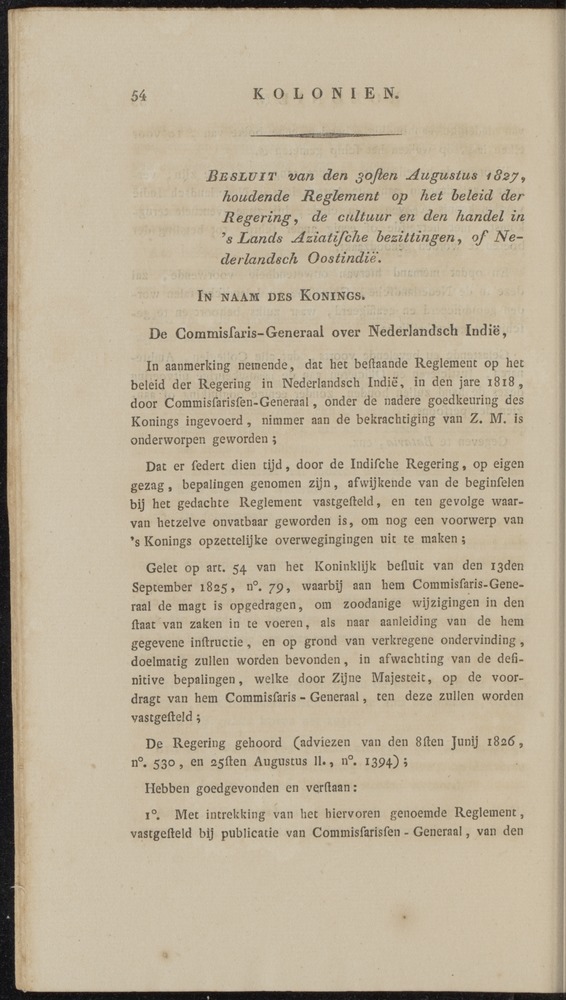 Nederlandsche pandecten, of Verzameling van wetten in het Koningrijk der Nederlanden / door W.Y. van Hamelsveld - 