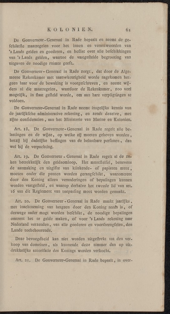 Nederlandsche pandecten, of Verzameling van wetten in het Koningrijk der Nederlanden / door W.Y. van Hamelsveld - 