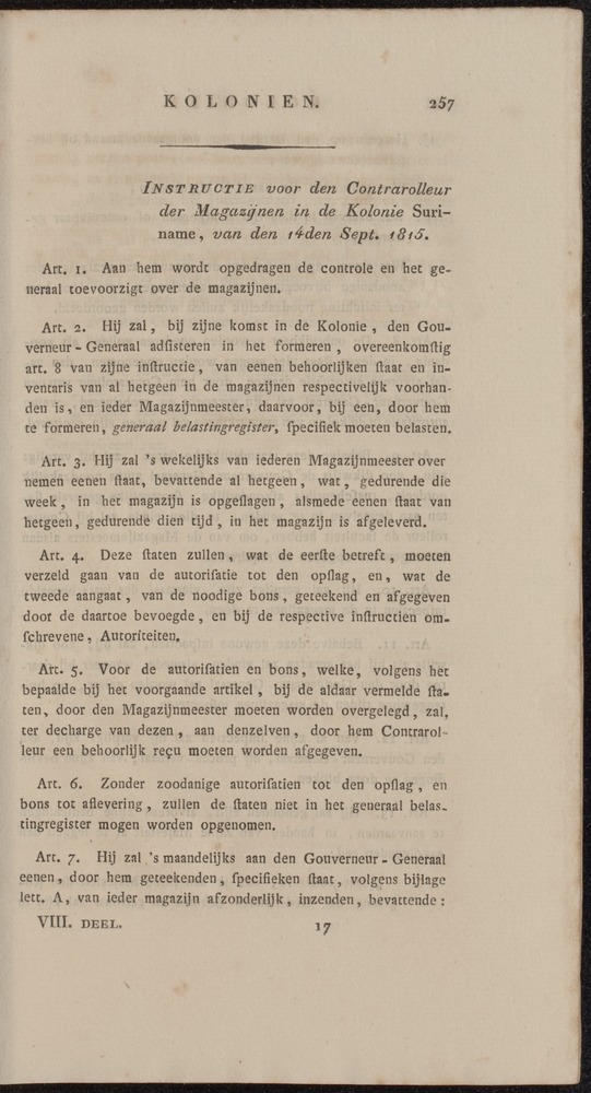 Nederlandsche pandecten, of Verzameling van wetten in het Koningrijk der Nederlanden / door W.Y. van Hamelsveld - 