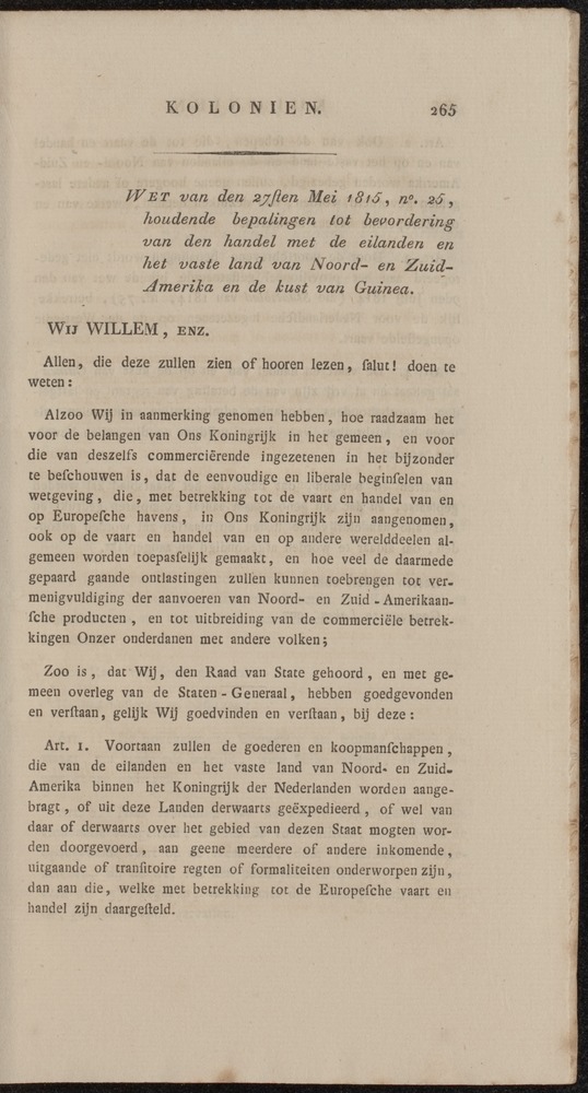 Nederlandsche pandecten, of Verzameling van wetten in het Koningrijk der Nederlanden / door W.Y. van Hamelsveld - 