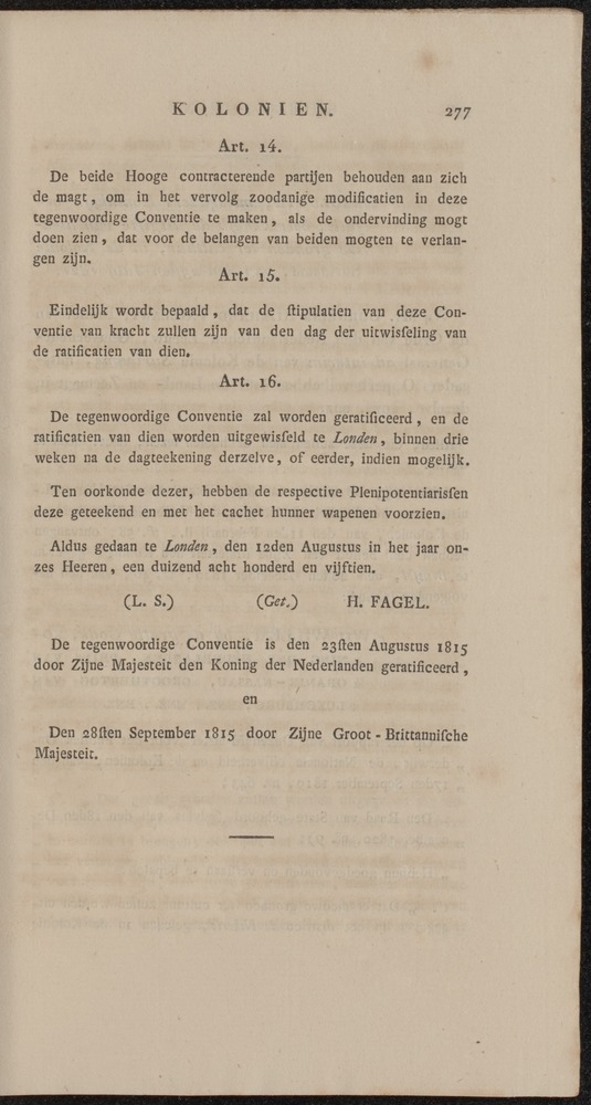 Nederlandsche pandecten, of Verzameling van wetten in het Koningrijk der Nederlanden / door W.Y. van Hamelsveld - 