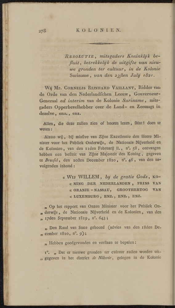 Nederlandsche pandecten, of Verzameling van wetten in het Koningrijk der Nederlanden / door W.Y. van Hamelsveld - 