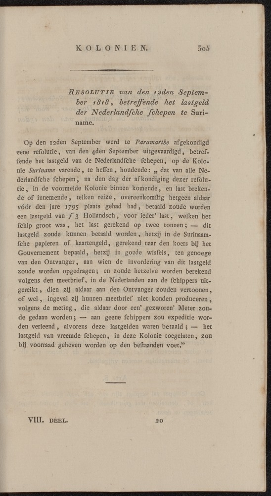 Nederlandsche pandecten, of Verzameling van wetten in het Koningrijk der Nederlanden / door W.Y. van Hamelsveld - 