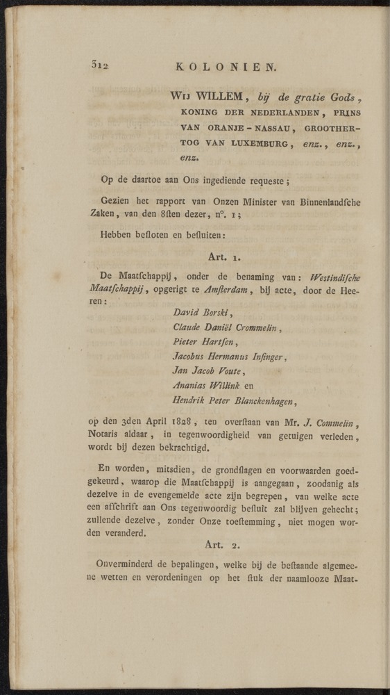 Nederlandsche pandecten, of Verzameling van wetten in het Koningrijk der Nederlanden / door W.Y. van Hamelsveld - 
