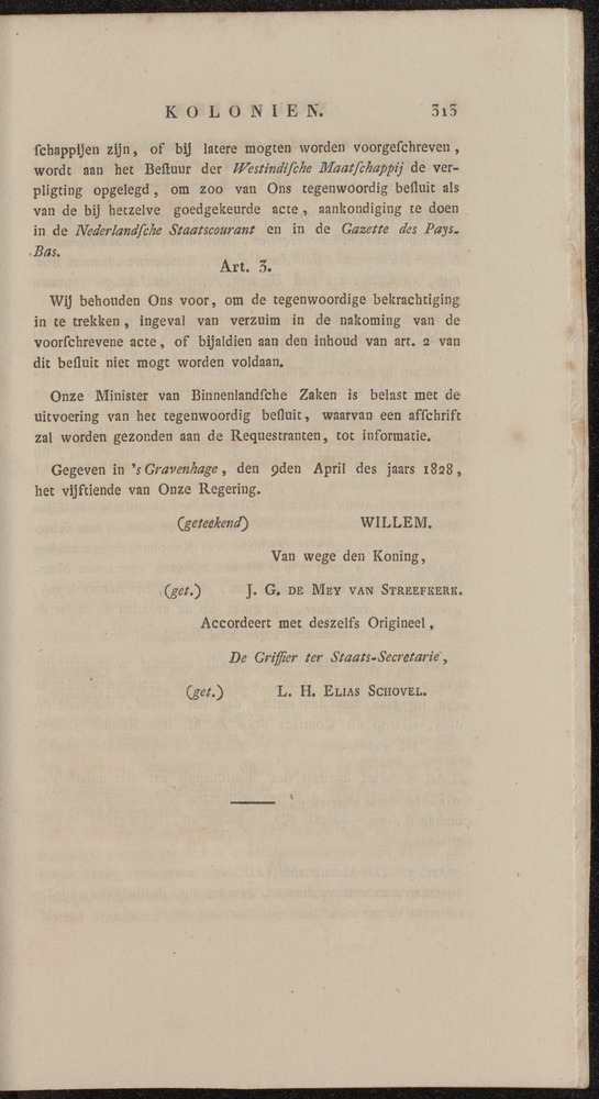 Nederlandsche pandecten, of Verzameling van wetten in het Koningrijk der Nederlanden / door W.Y. van Hamelsveld - 