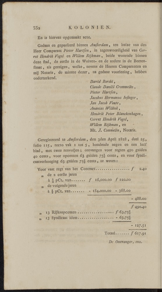 Nederlandsche pandecten, of Verzameling van wetten in het Koningrijk der Nederlanden / door W.Y. van Hamelsveld - 