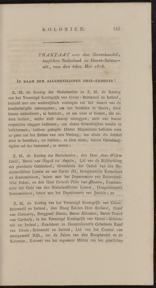 Nederlandsche pandecten, of Verzameling van wetten in het Koningrijk der Nederlanden / door W.Y. van Hamelsveld - 