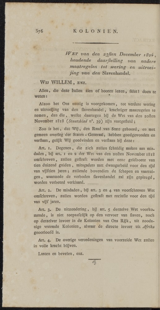 Nederlandsche pandecten, of Verzameling van wetten in het Koningrijk der Nederlanden / door W.Y. van Hamelsveld - 