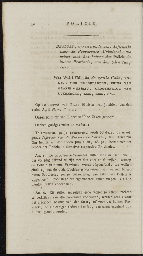 Nederlandsche pandecten, of Verzameling van wetten in het Koningrijk der Nederlanden / door W.Y. van Hamelsveld - 