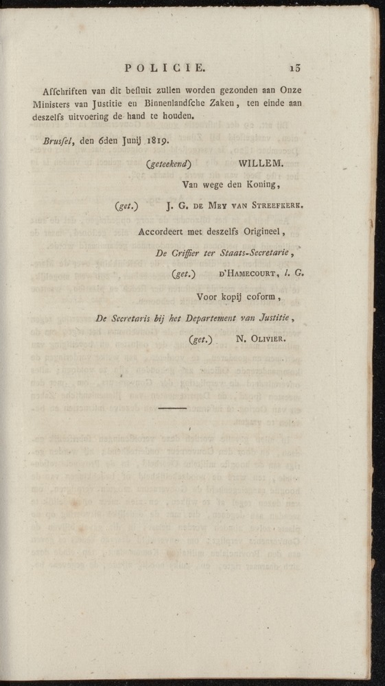 Nederlandsche pandecten, of Verzameling van wetten in het Koningrijk der Nederlanden / door W.Y. van Hamelsveld - 