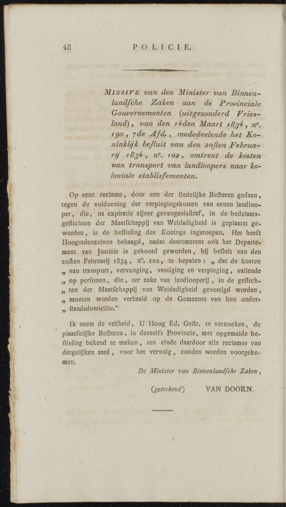 Nederlandsche pandecten, of Verzameling van wetten in het Koningrijk der Nederlanden / door W.Y. van Hamelsveld - 