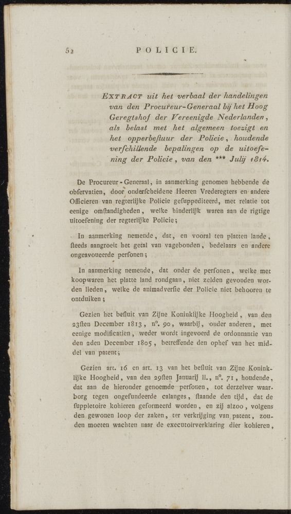 Nederlandsche pandecten, of Verzameling van wetten in het Koningrijk der Nederlanden / door W.Y. van Hamelsveld - 