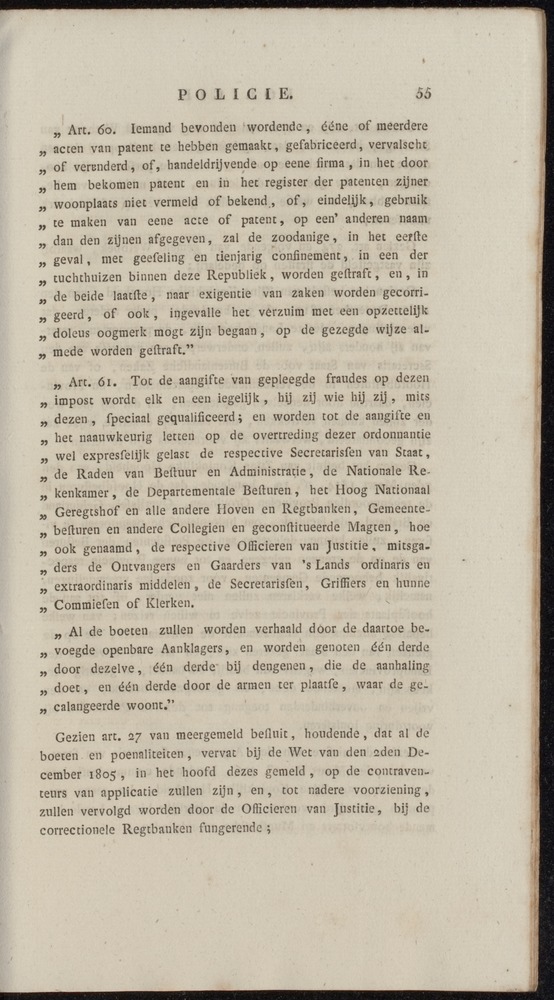 Nederlandsche pandecten, of Verzameling van wetten in het Koningrijk der Nederlanden / door W.Y. van Hamelsveld - 
