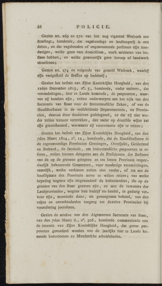 Nederlandsche pandecten, of Verzameling van wetten in het Koningrijk der Nederlanden / door W.Y. van Hamelsveld - 
