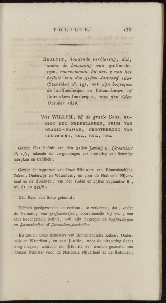 Nederlandsche pandecten, of Verzameling van wetten in het Koningrijk der Nederlanden / door W.Y. van Hamelsveld - 