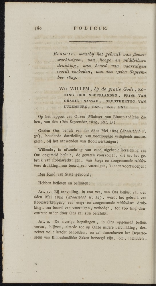 Nederlandsche pandecten, of Verzameling van wetten in het Koningrijk der Nederlanden / door W.Y. van Hamelsveld - 