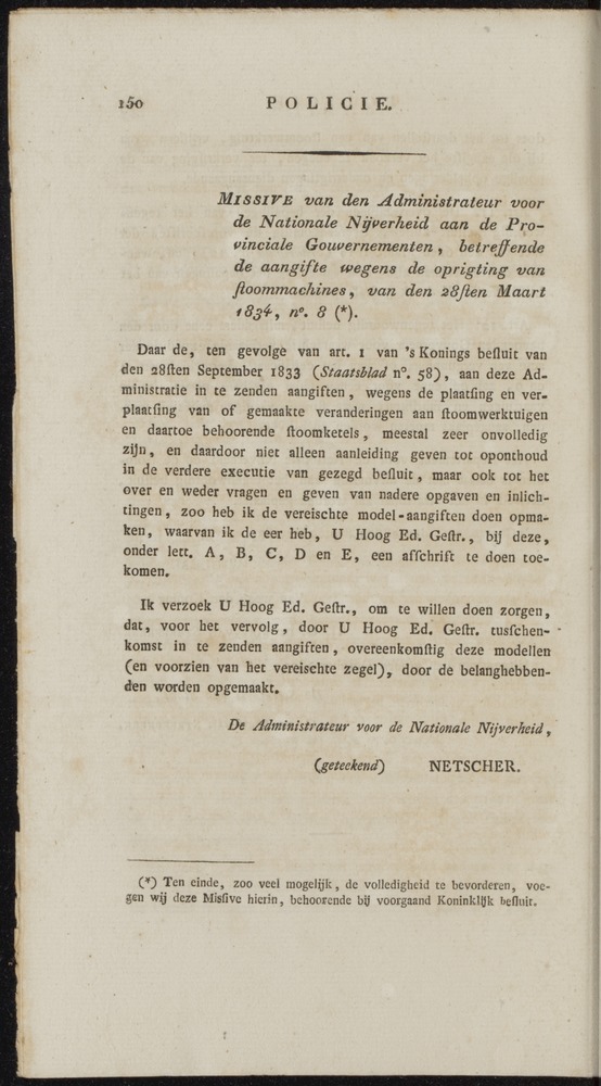 Nederlandsche pandecten, of Verzameling van wetten in het Koningrijk der Nederlanden / door W.Y. van Hamelsveld - 