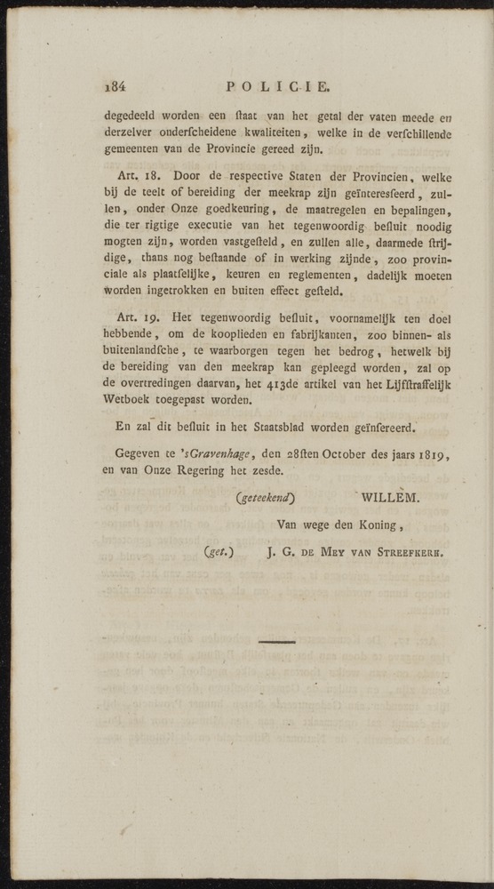 Nederlandsche pandecten, of Verzameling van wetten in het Koningrijk der Nederlanden / door W.Y. van Hamelsveld - 