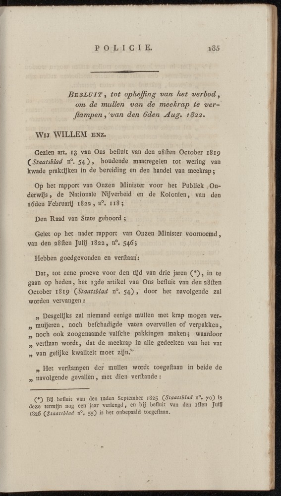 Nederlandsche pandecten, of Verzameling van wetten in het Koningrijk der Nederlanden / door W.Y. van Hamelsveld - 