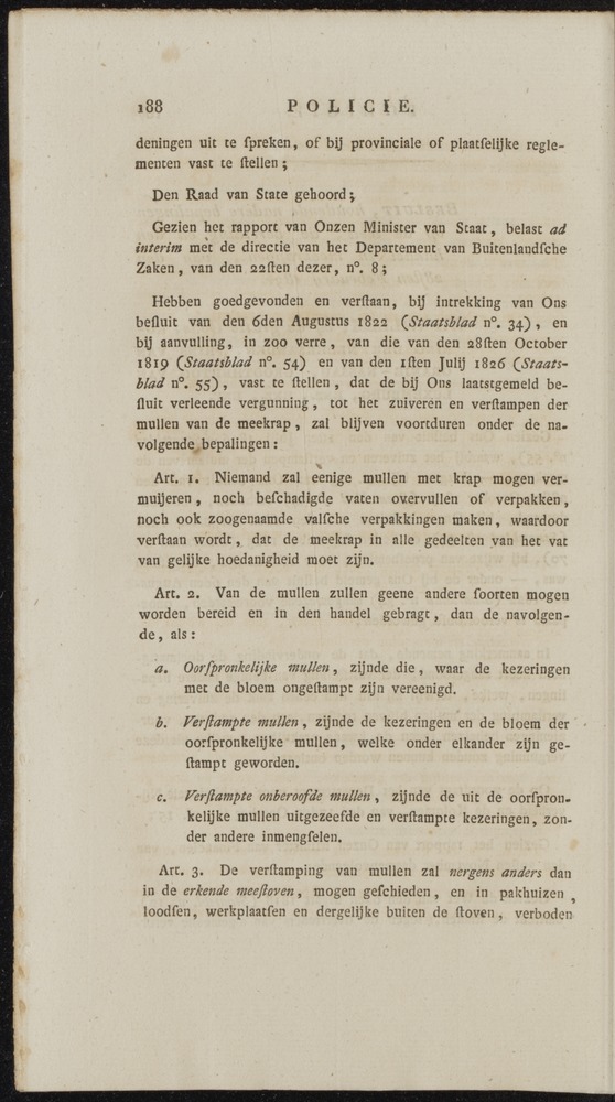 Nederlandsche pandecten, of Verzameling van wetten in het Koningrijk der Nederlanden / door W.Y. van Hamelsveld - 