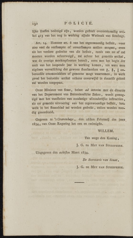 Nederlandsche pandecten, of Verzameling van wetten in het Koningrijk der Nederlanden / door W.Y. van Hamelsveld - 