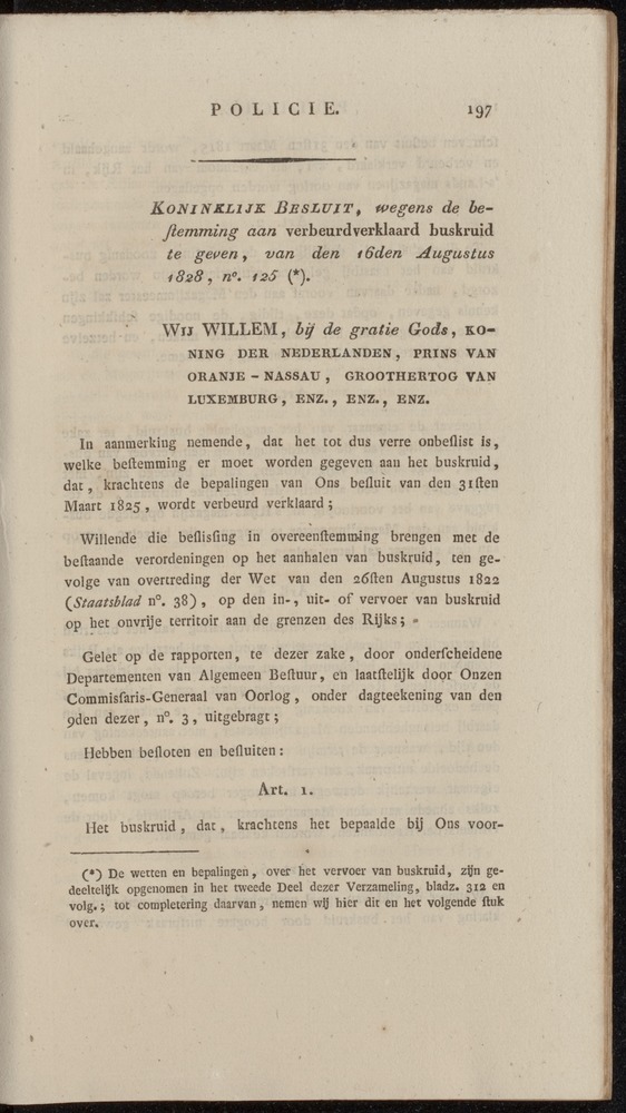 Nederlandsche pandecten, of Verzameling van wetten in het Koningrijk der Nederlanden / door W.Y. van Hamelsveld - 