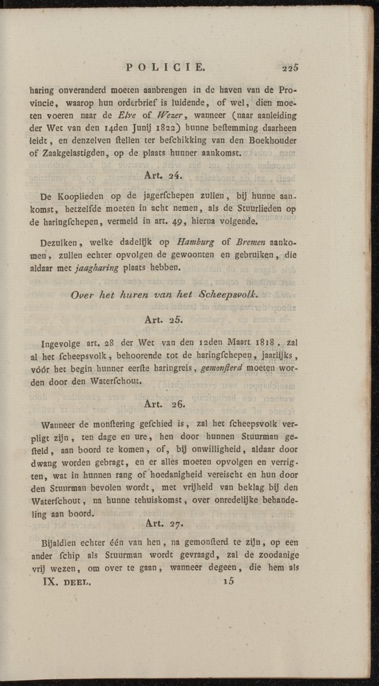 Nederlandsche pandecten, of Verzameling van wetten in het Koningrijk der Nederlanden / door W.Y. van Hamelsveld - 