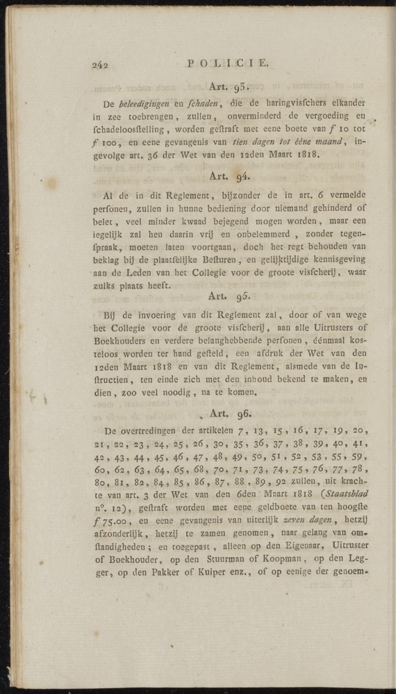 Nederlandsche pandecten, of Verzameling van wetten in het Koningrijk der Nederlanden / door W.Y. van Hamelsveld - 