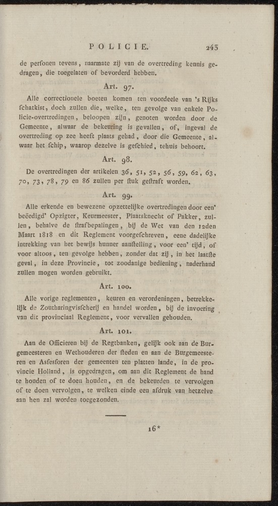 Nederlandsche pandecten, of Verzameling van wetten in het Koningrijk der Nederlanden / door W.Y. van Hamelsveld - 