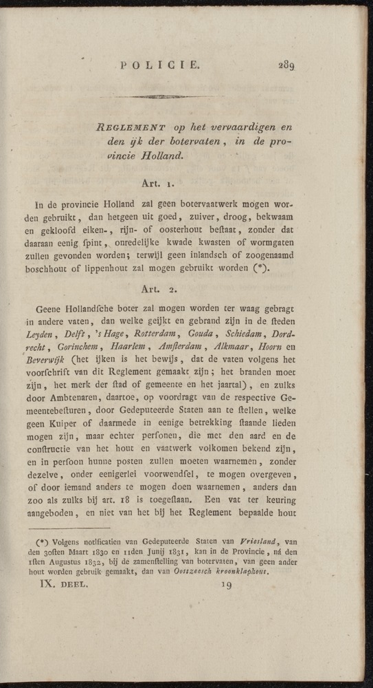 Nederlandsche pandecten, of Verzameling van wetten in het Koningrijk der Nederlanden / door W.Y. van Hamelsveld - 