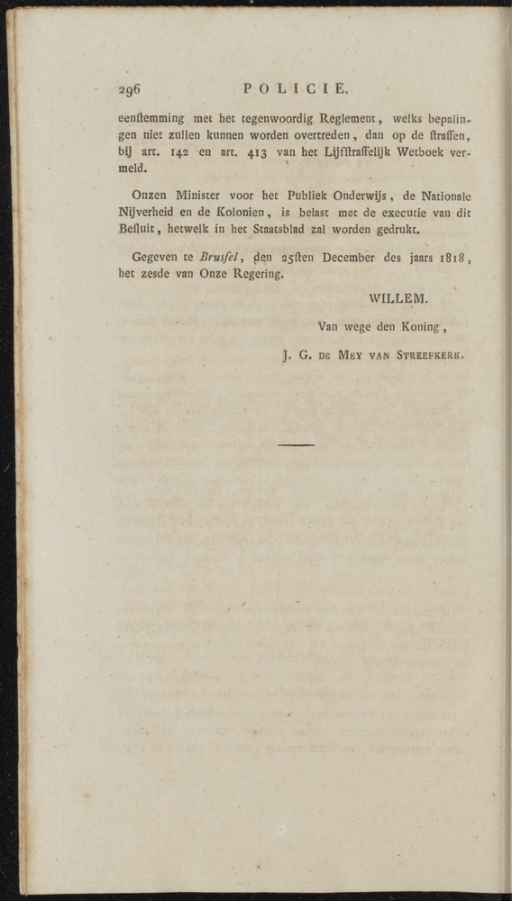 Nederlandsche pandecten, of Verzameling van wetten in het Koningrijk der Nederlanden / door W.Y. van Hamelsveld - 
